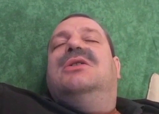 Bald man is trying to fuck his own daughter